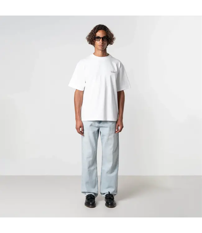 Quotrell Quotrell Department T-Shirt White/Black - Oversized Fit