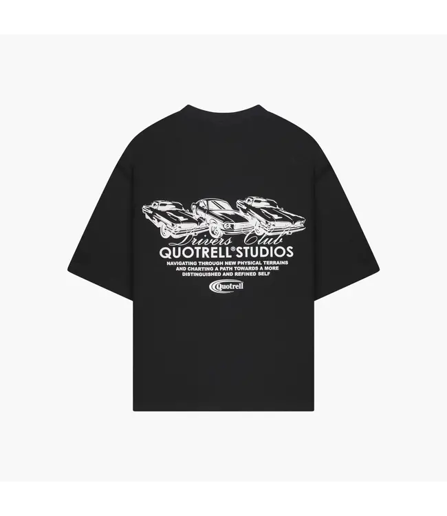 Quotrell Quotrell Cruiser T-Shirt Black/White - Oversized Fit