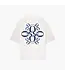 Quotrell Quotrell Insignia Tee White/Blue - Oversized Fit