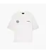 Quotrell Quotrell Insignia Tee White/Blue - Oversized Fit