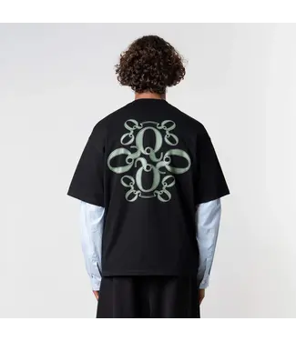 Quotrell Quotrell Insignia Tee Black/Moss Green