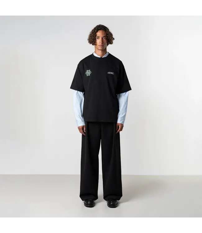 Quotrell Quotrell Insignia Tee Black/Moss Green