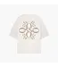 Quotrell Quotrell Insignia Tee Ecru/Taupe - Oversized Fit
