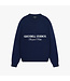 Quotrell Quotrell Mondrian Knitted Sweater Navy/White - Relaxed Fit