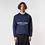 Quotrell Quotrell Mondrian Knitted Sweater Navy/White - Relaxed Fit