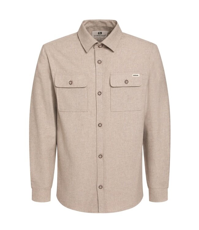 Gabbiano Gabbiano Overhemd LS Taupe - Regular Fit