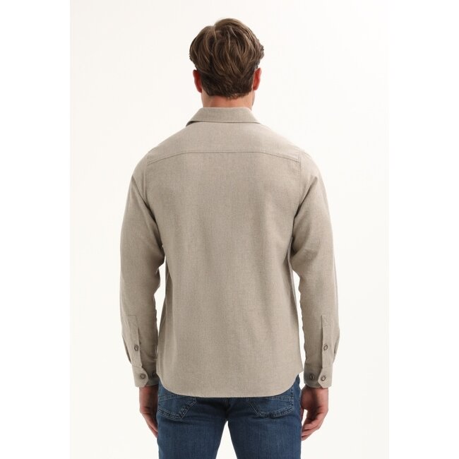 Gabbiano Gabbiano Overhemd LS Taupe - Regular Fit