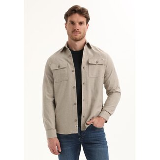 Gabbiano Gabbiano Overhemd LS Taupe - Regular Fit