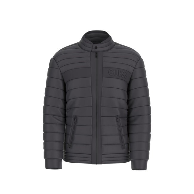 Guess Guess M4YL16WFHD0-JBLK LOGO STRETCH PADDED PU JACKET