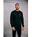 Malelions Malelions Men Nylon Pocket Sweater Black - Slim Fit