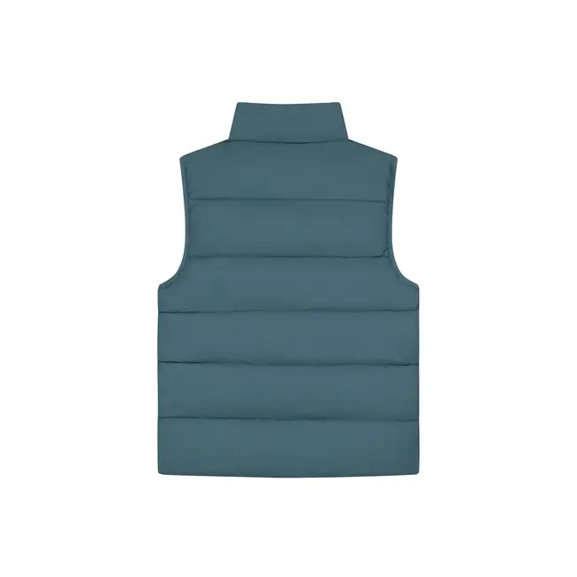 Malelions Malelions Men Matt Crinkle Padded Vest Blue Slate