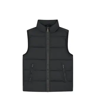 Malelions Malelions Men Matt Crinkle Padded Vest Black
