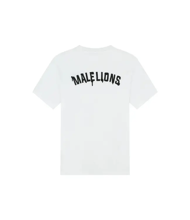 Malelions Malelions Men Graffiti T-Shirt White - Oversized Fit
