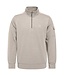 Gabbiano Gabbiano 775776 Half Zip Sweater Taupe - Regular Fit