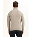 Gabbiano Gabbiano 775776 Half Zip Sweater Taupe - Regular Fit