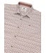 Gabbiano Gabbiano Overhemd Poplin Print Clay - Regular Fit