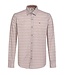 Gabbiano Gabbiano Overhemd Poplin Print Clay - Regular Fit