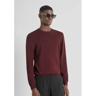 Antony Morato Antony Morato Knitwear Sweater Bordeaux - Slim Fit