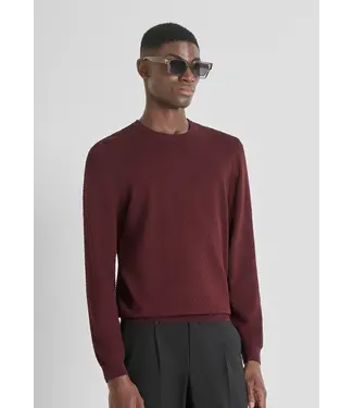 Antony Morato Antony Morato Knitwear Sweater Bordeaux - Slim Fit
