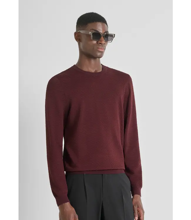 Antony Morato Antony Morato MMSW01524-YA500084 Knitwear Sweater Bordeaux - Slim Fit