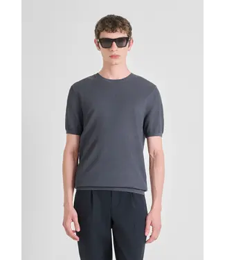 Antony Morato Antony Morato SHORT SLEEVE SUPER FINE VISCOSE BLEND JERSEY - Regular Fit