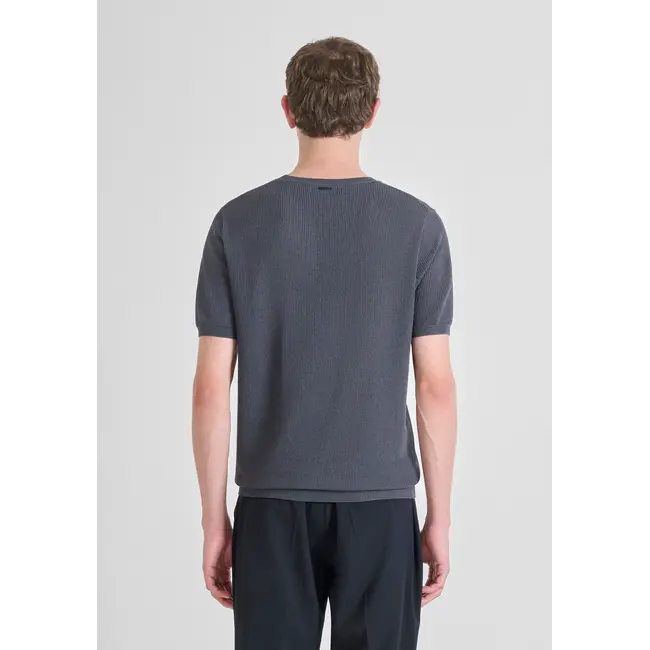 Antony Morato Antony Morato MMSW01532-YA500091 Knitwear Shirt - Regular Fit