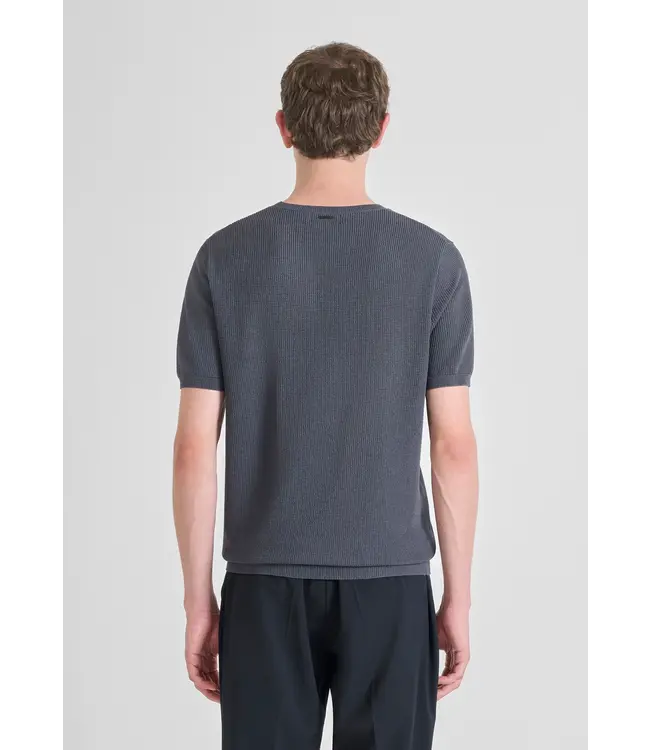 Antony Morato Antony Morato MMSW01532-YA500091 Knitwear Shirt - Regular Fit