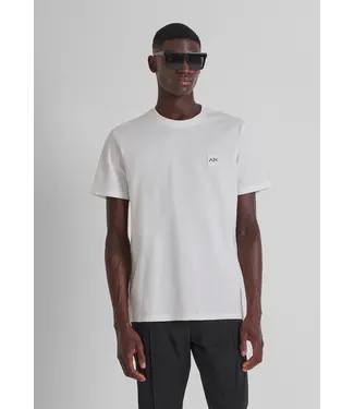 Antony Morato Antony Morato COTTON JERSEY T-SHIRT WITH SMALL LOGO PRINT - Regular Fit