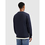 PurePath (by PureWhite) PurePath 25030307 Chain Stitch Sweater Dark Navy - Regular Fit