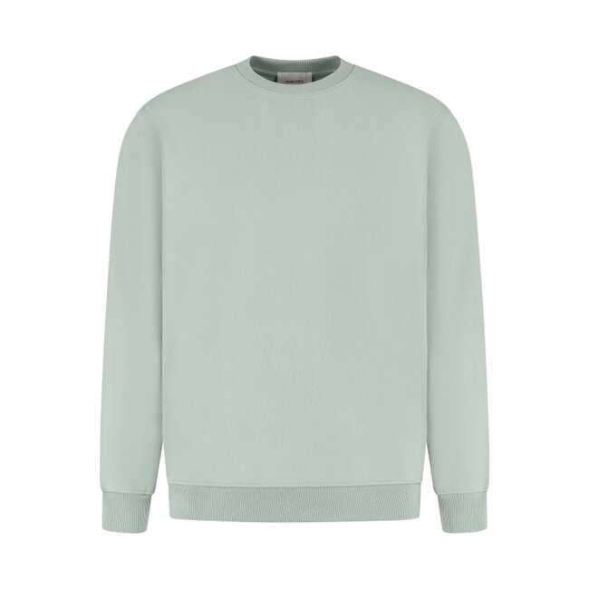 PurePath (by PureWhite) PurePath 25030309 My Other Car Sweater Army Green - Loose Fit