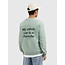 PurePath (by PureWhite) PurePath 25030309 My Other Car Sweater Army Green - Loose Fit