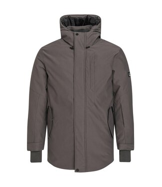 Gabbiano Gabbiano Jacket Long Canvas Steel Grey