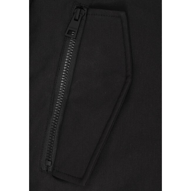 Gabbiano Gabbiano Jacket Long Canvas Black