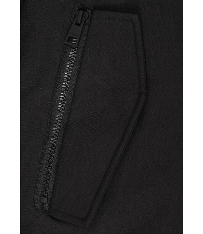 Gabbiano Gabbiano Jacket Long Canvas Black