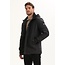 Gabbiano Gabbiano Jacket Long Canvas Black