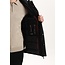 Gabbiano Gabbiano Jacket Long Canvas Black