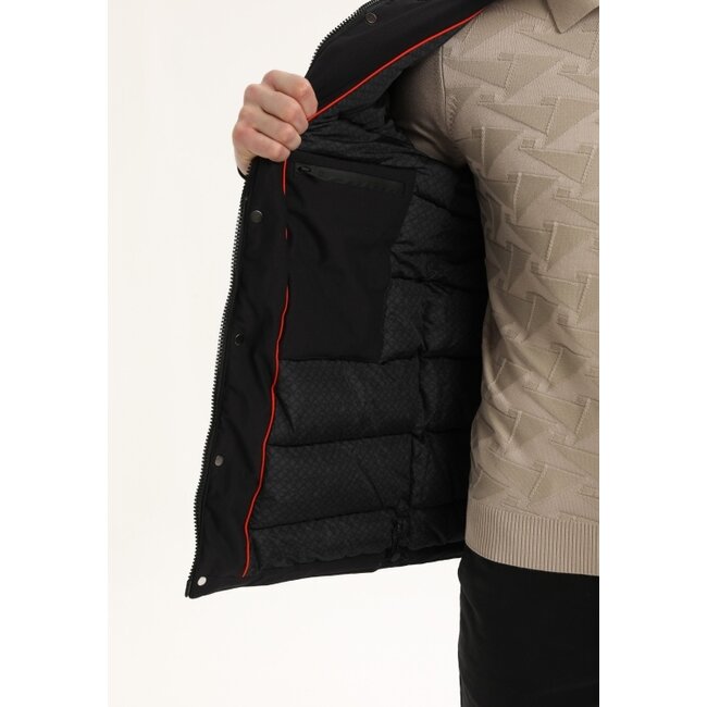 Gabbiano Gabbiano Jacket Long Canvas Black