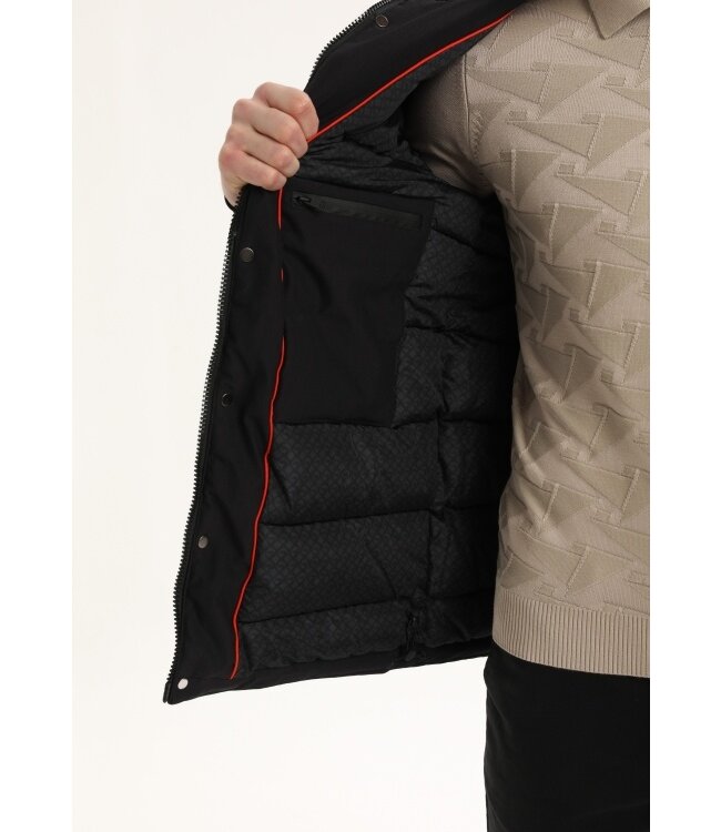 Gabbiano Gabbiano Jacket Long Canvas Black