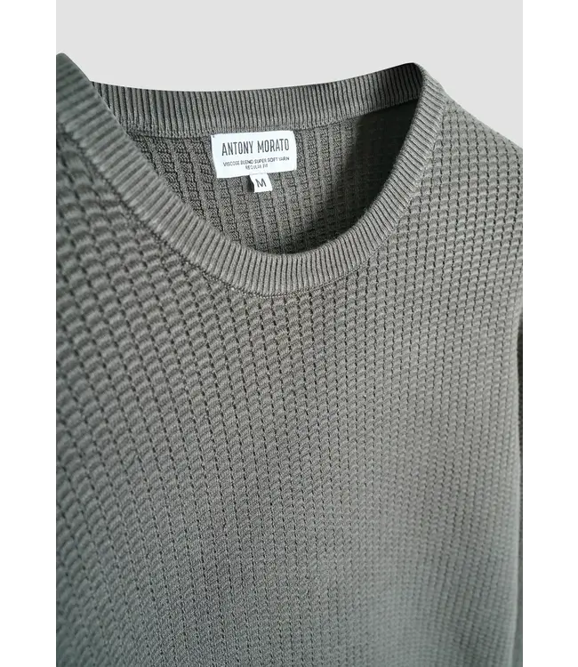 Antony Morato Antony Morato MMSW01543-YA500002 SWEATER IN VISCOSA BLEND YARN - REGULAR FIT