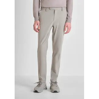 Antony Morato Antony Morato TROUSERS RAD IN BI-STRETCH FABRIC TECHNO HANDFEEL Clay - Slim Ankle Length