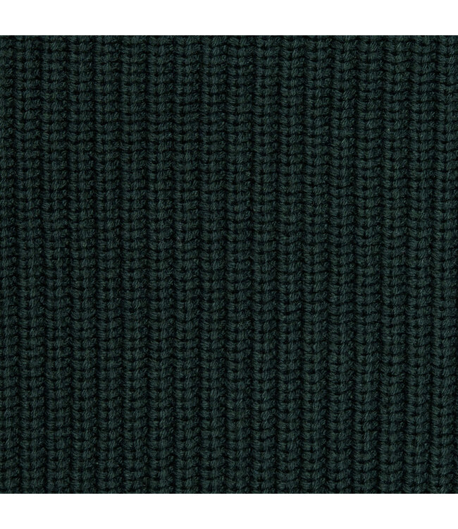 Quotrell Quotrell JACE Knitted Half Zip Petrol/White