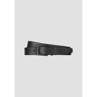 Antony Morato Antony Morato BUCKLE BELT H.35MM IN TUMBLED LEATHER.3D LOGO METAL LOOP
