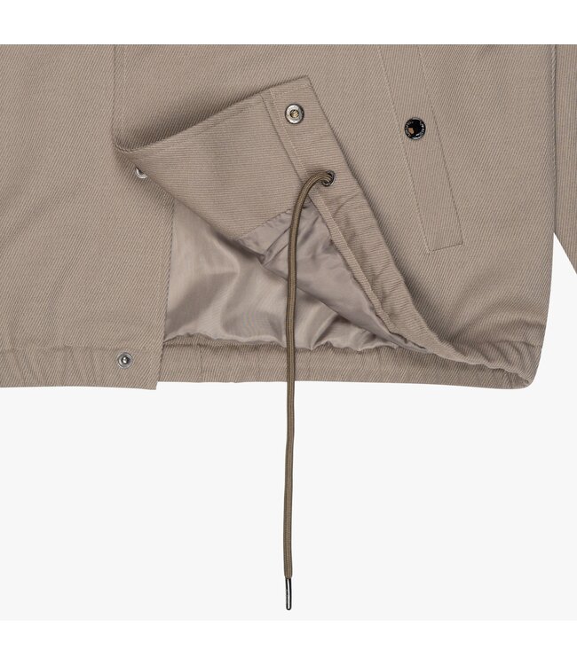 Quotrell Quotrell Studios Jacket Taupe - Oversized Fit