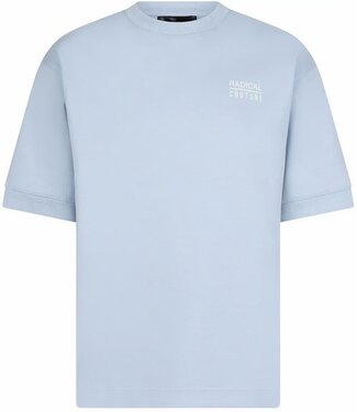 Radical Radical T-Shirt Minimal Sweat Light Blue - Oversized Fit