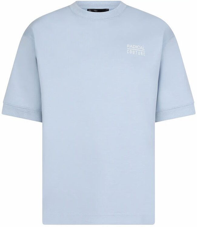 Radical Radical T-Shirt Minimal Sweat Light Blue - Oversized Fit