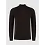 PurePath (by PureWhite) PurePath 25030815 Knit Hidden Half-zip Sweater Dark Brown - Regular Fit