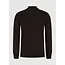 PurePath (by PureWhite) PurePath 25030815 Knit Hidden Half-zip Sweater Dark Brown - Regular Fit
