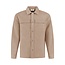 PurePath (by PureWhite) PurePath 25030201 Flannel Overshirt Taupe - Regular Fit