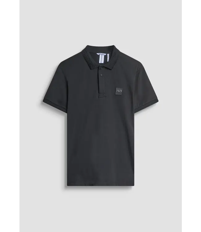 Antony Morato MMKS02577-FA100258 REGULAR FIT COTTON JERSEY POLO SHIRT WITH SMALL LOGO PATCH - REGULAR FIT