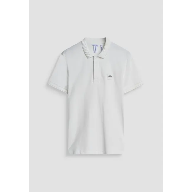 Antony Morato MMKS02577-FA100258 REGULAR FIT COTTON JERSEY POLO SHIRT WITH SMALL LOGO PATCH - REGULAR FIT